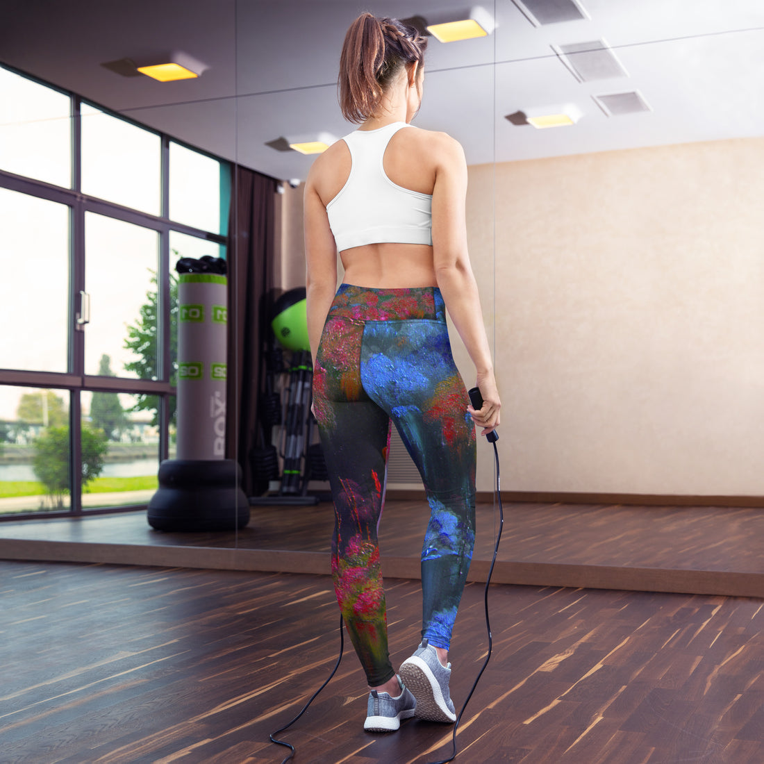 Rebus The Garden Day 4 Yoga Leggings