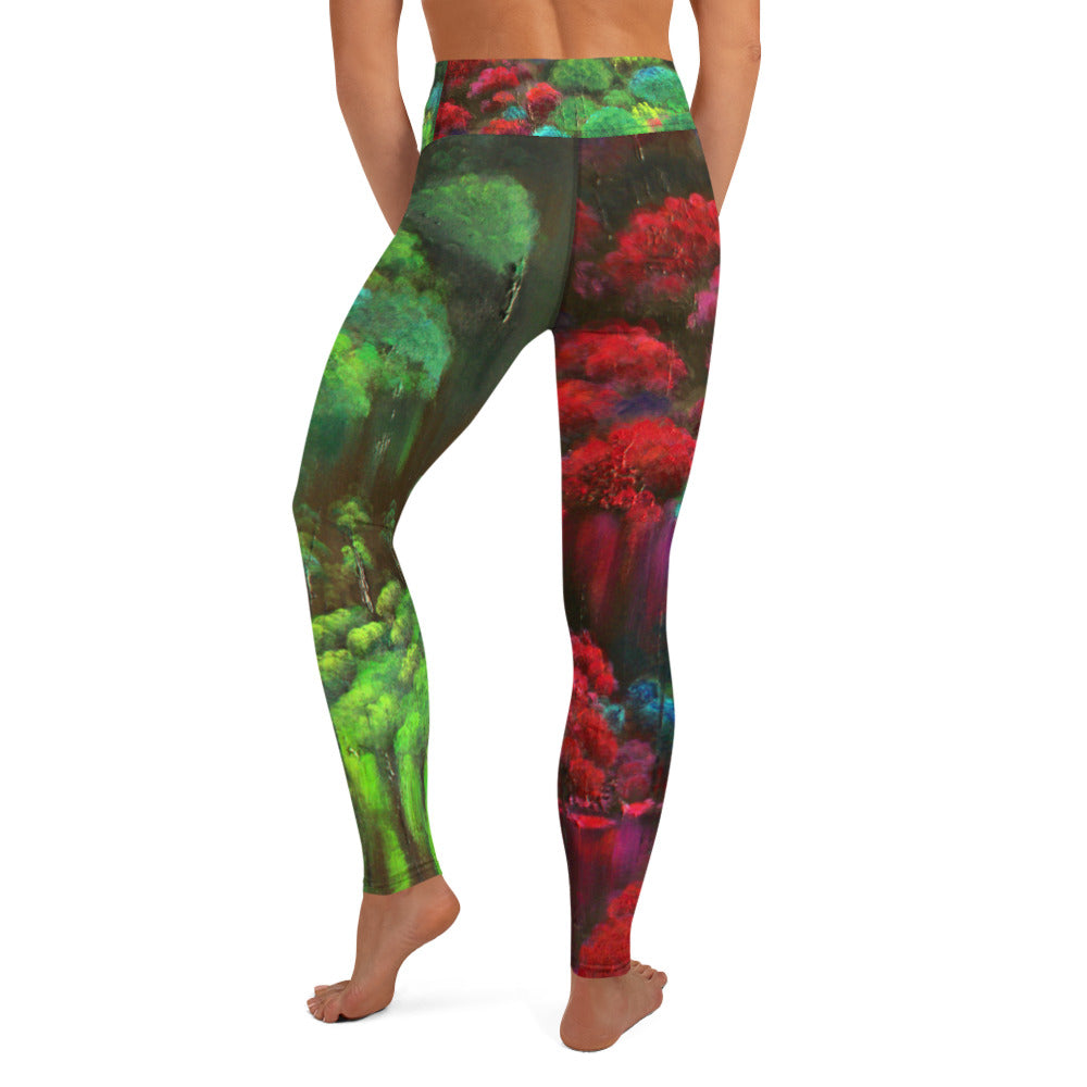 Rebus The Garden Day 6 Yoga Leggings