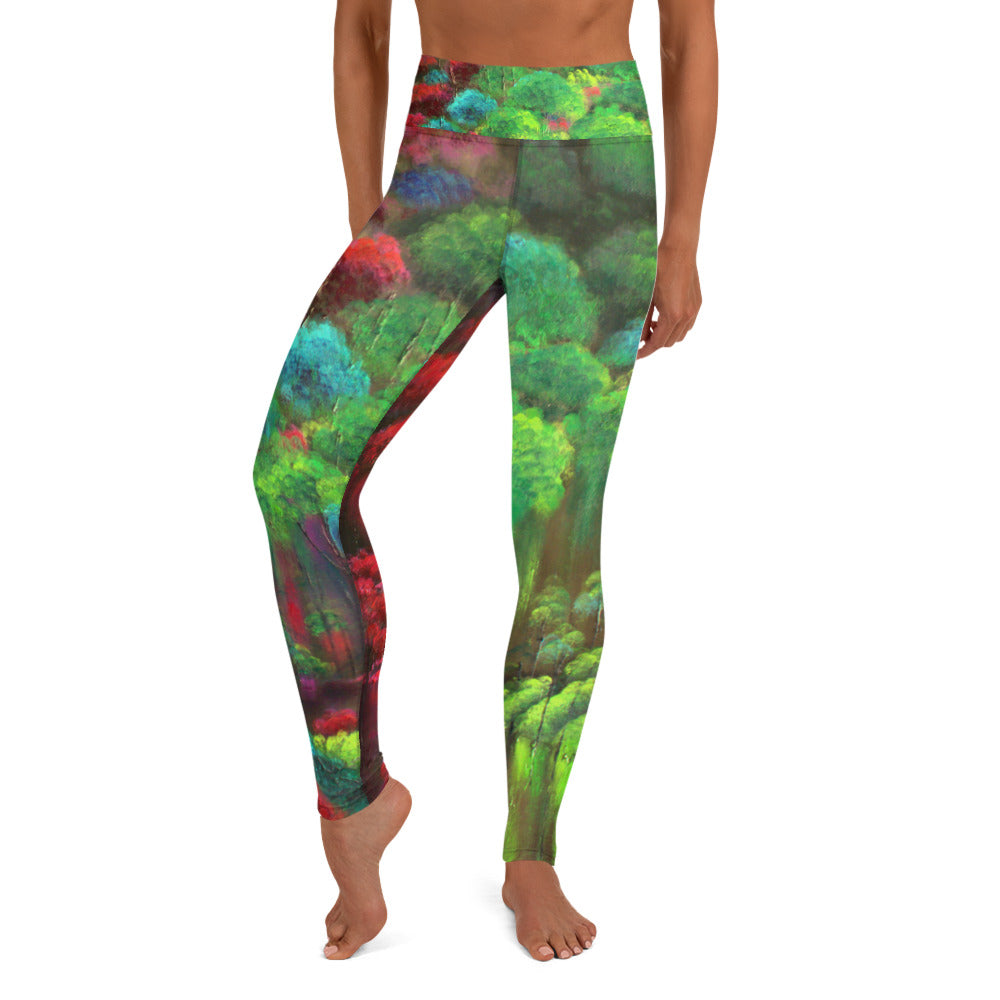 Rebus The Garden Day 6 Yoga Leggings