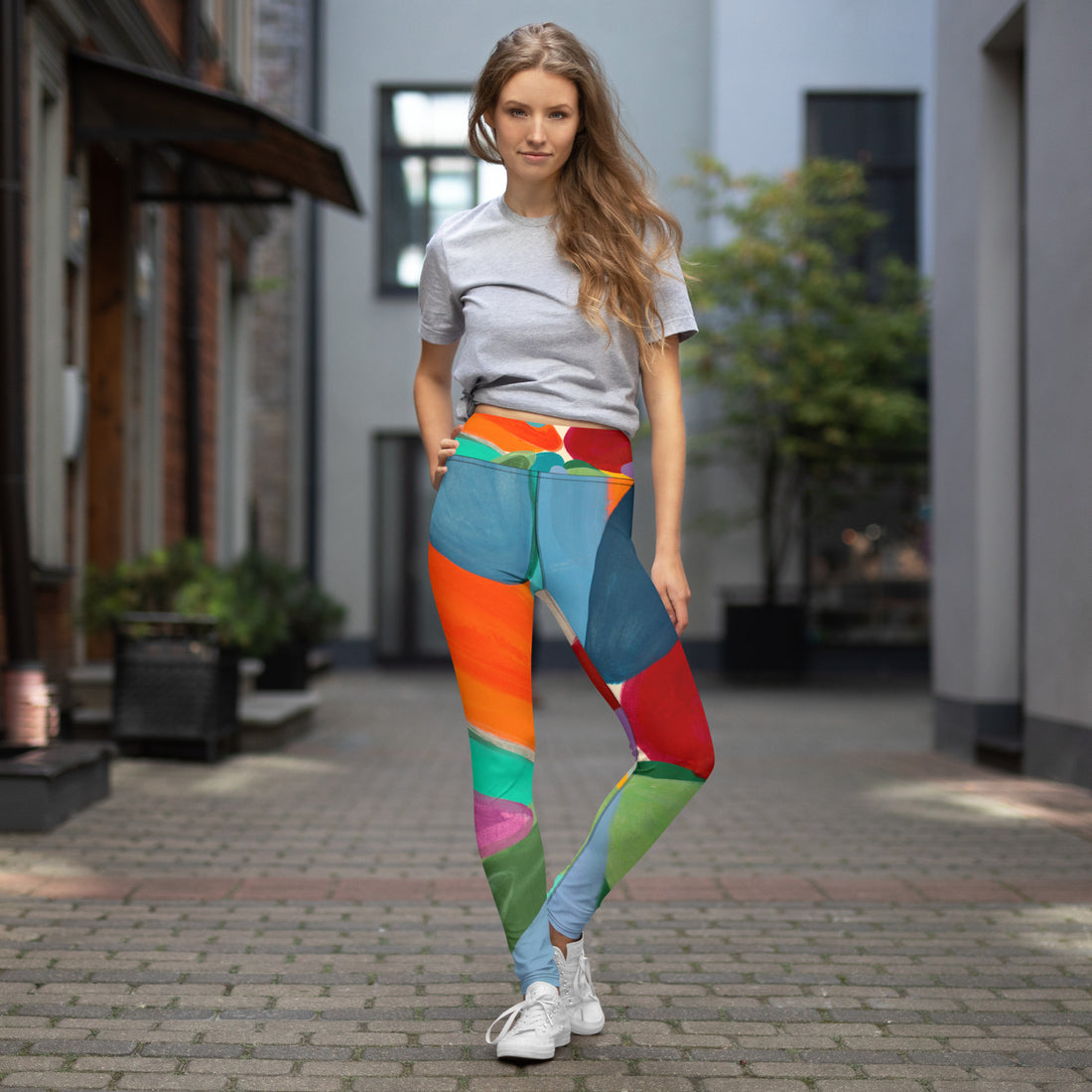 Fireworks Yoga Leggings
