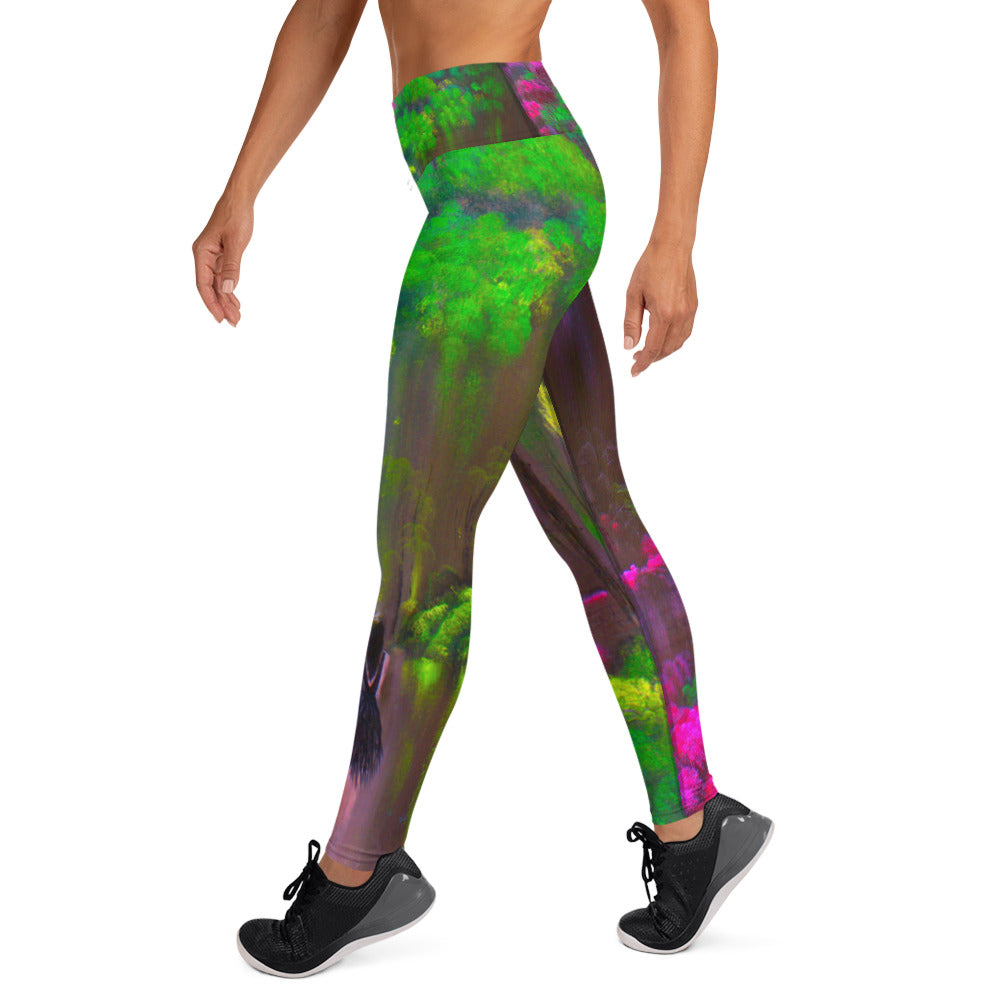 Rebus The Garden Day 1 Yoga Leggings