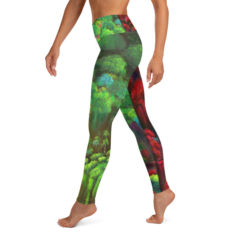 Rebus The Garden Day 6 Yoga Leggings