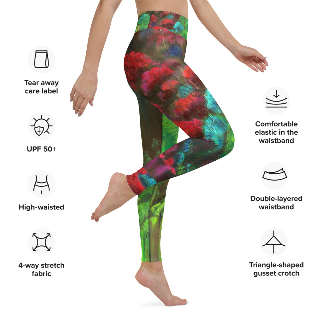 Rebus The Garden Day 6 Yoga Leggings