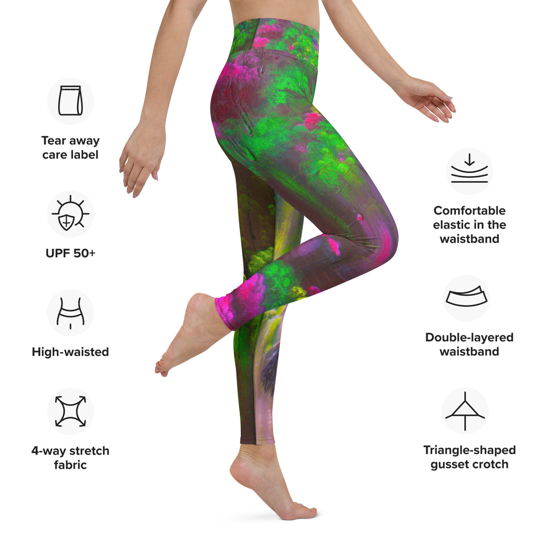 Rebus The Garden Day 1 Yoga Leggings