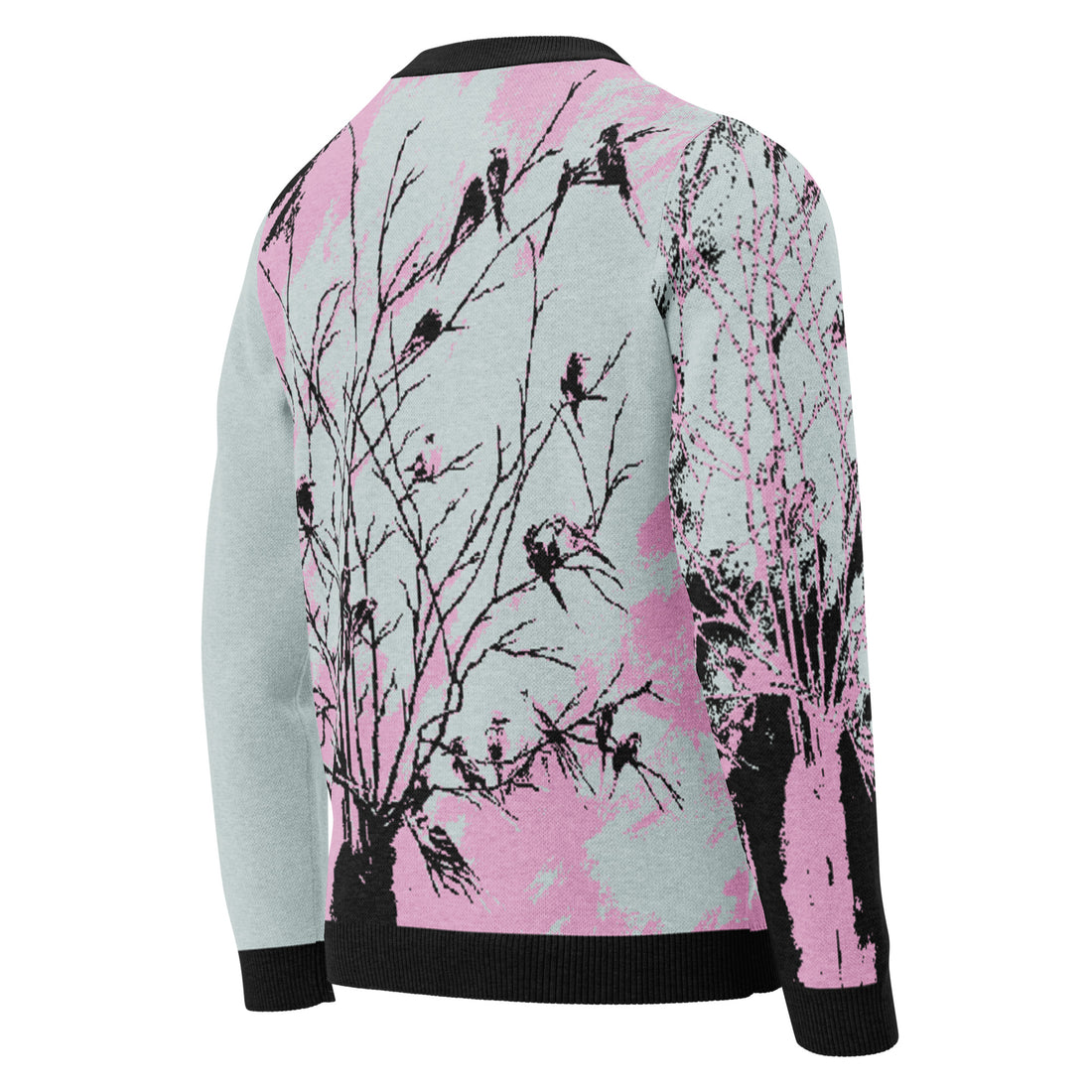 Feathers | Jacquard Knitted sweater