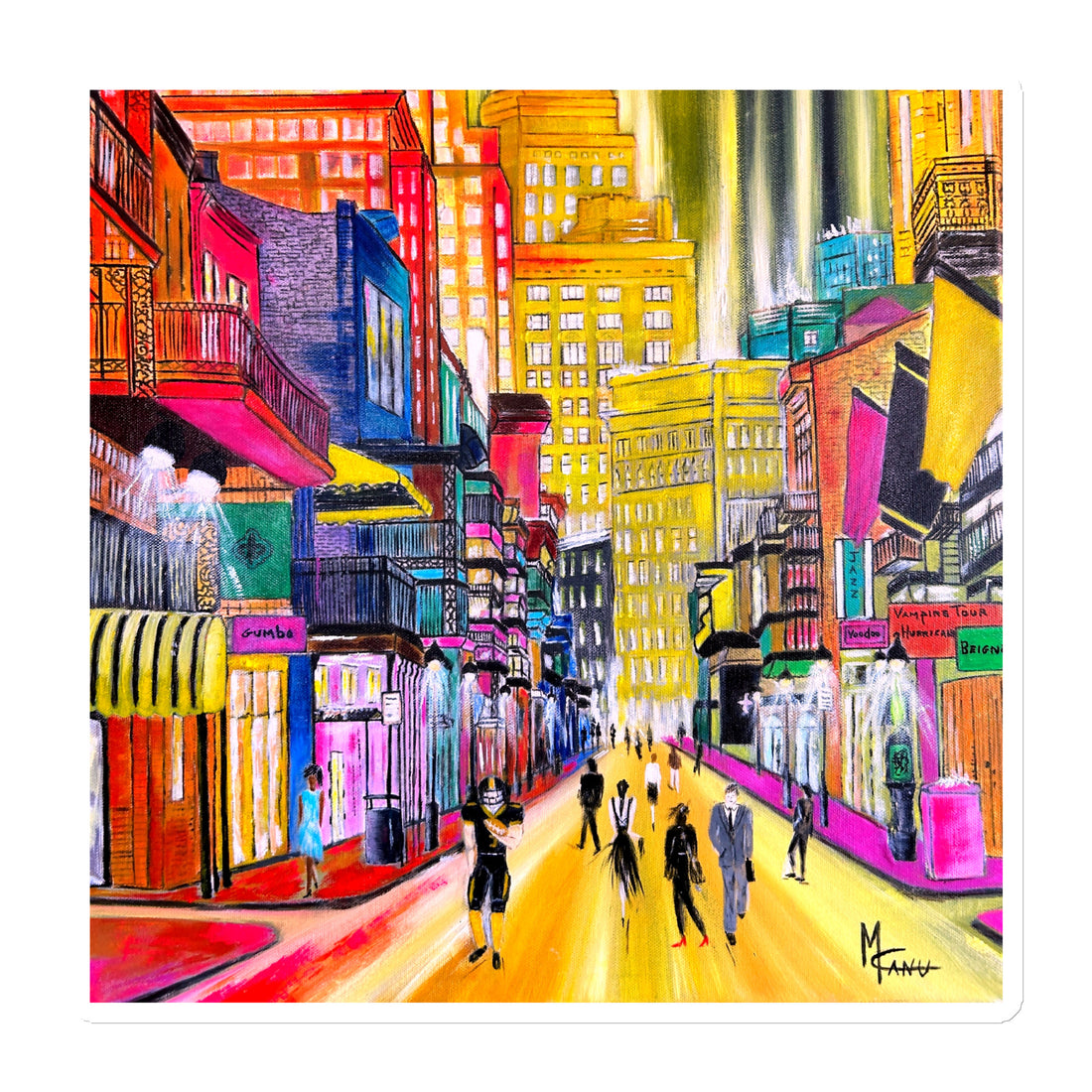 Destination-New Orleans | Magnetic Mini Print