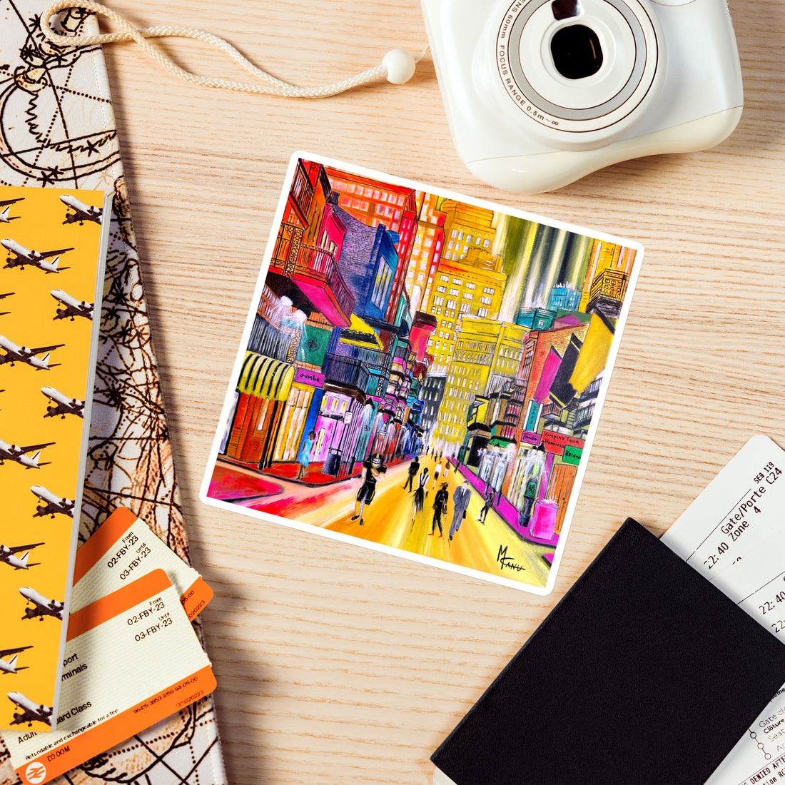 Destination-New Orleans | Magnetic Mini Print