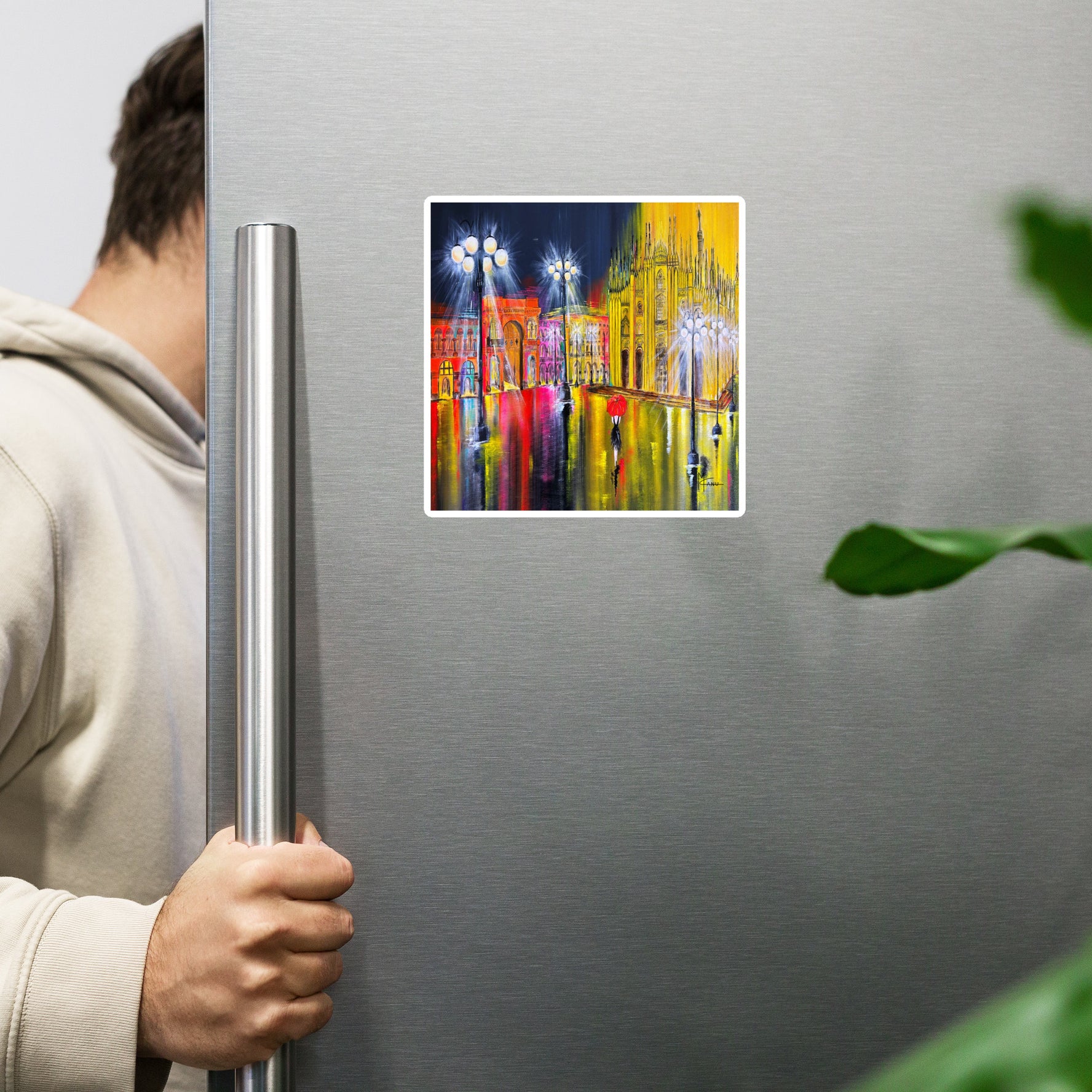 Walking Free Magnetic Mini Print