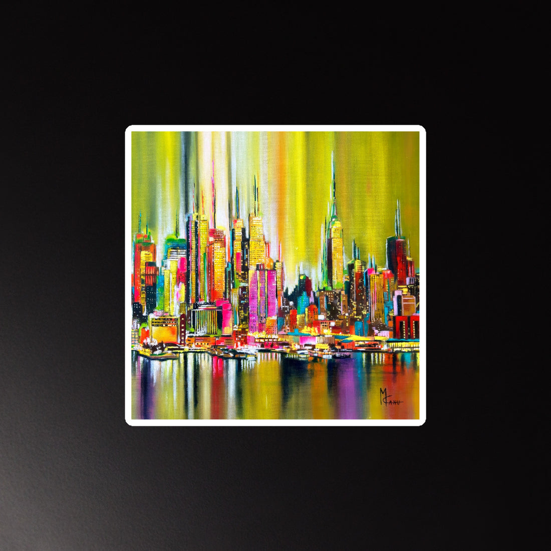 Chasing The Skyline Magnetic Mini Print