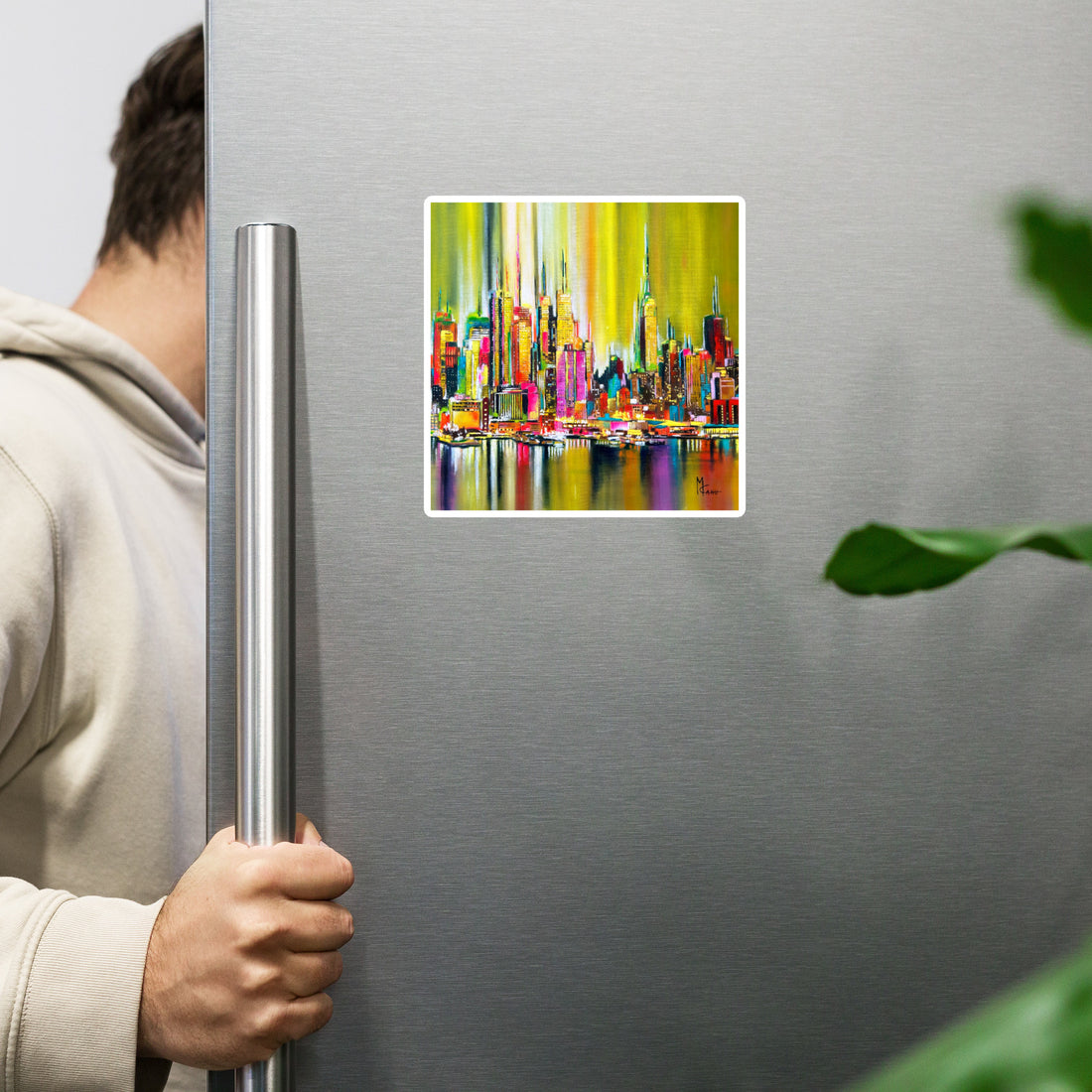 Chasing The Skyline Magnetic Mini Print