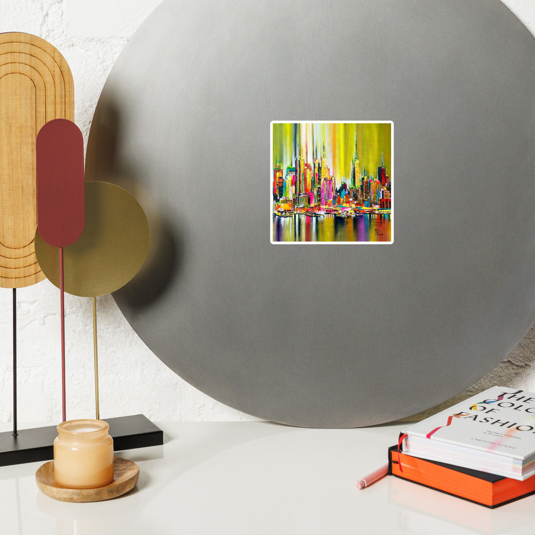 Chasing The Skyline Magnetic Mini Print