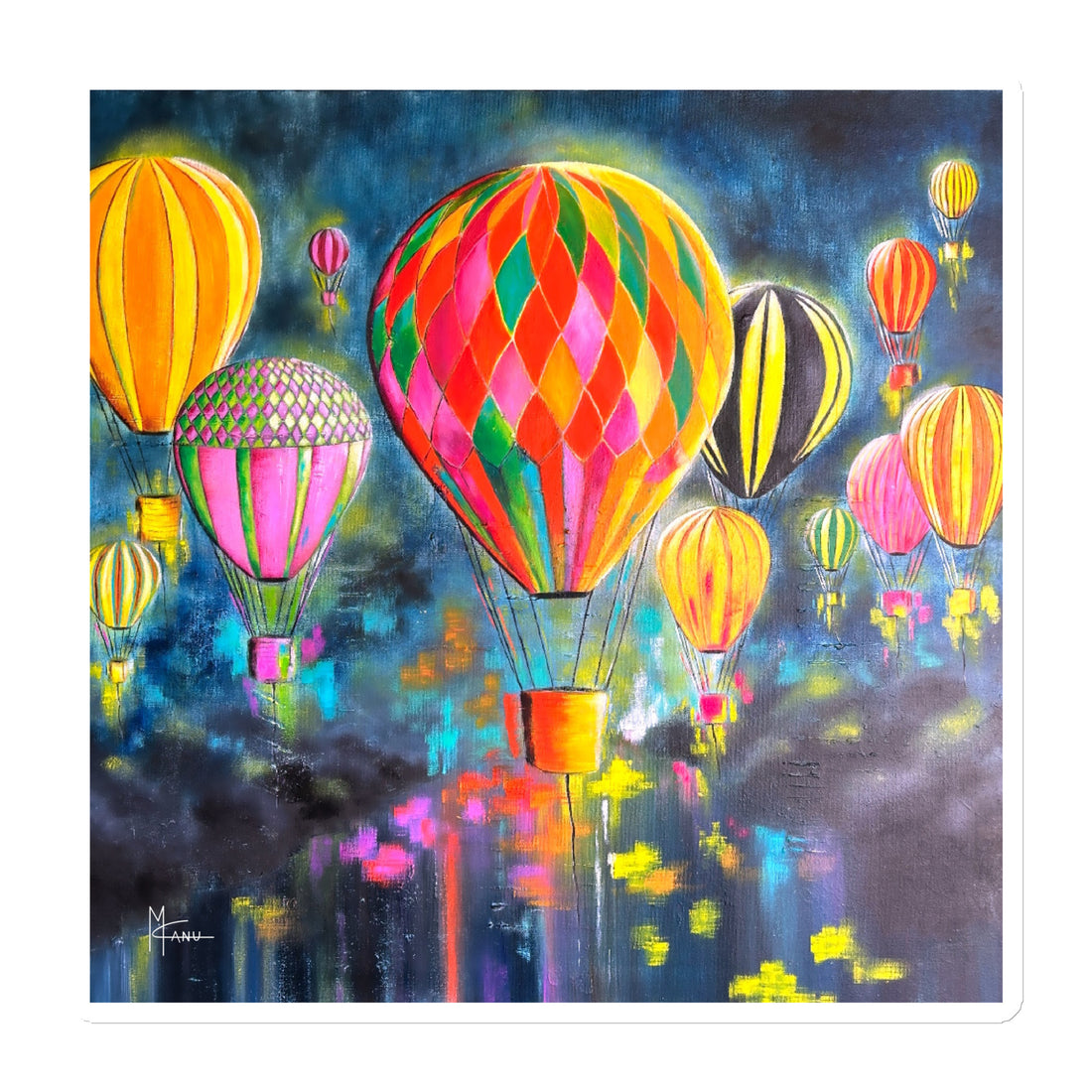 All Aboard! Magnetic Mini Print