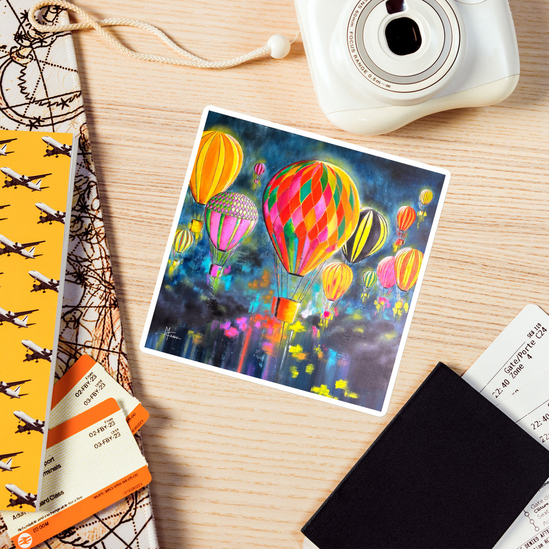 All Aboard! Magnetic Mini Print