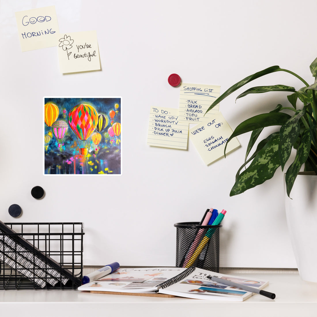 All Aboard! Magnetic Mini Print