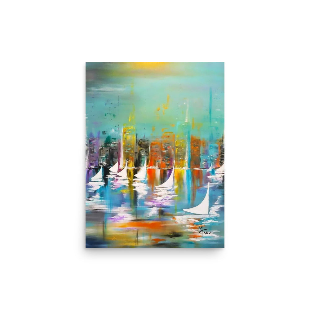 Sailing Away | Oil on Canvas