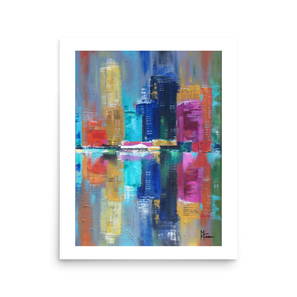 Downtown Nola |  Paper Print