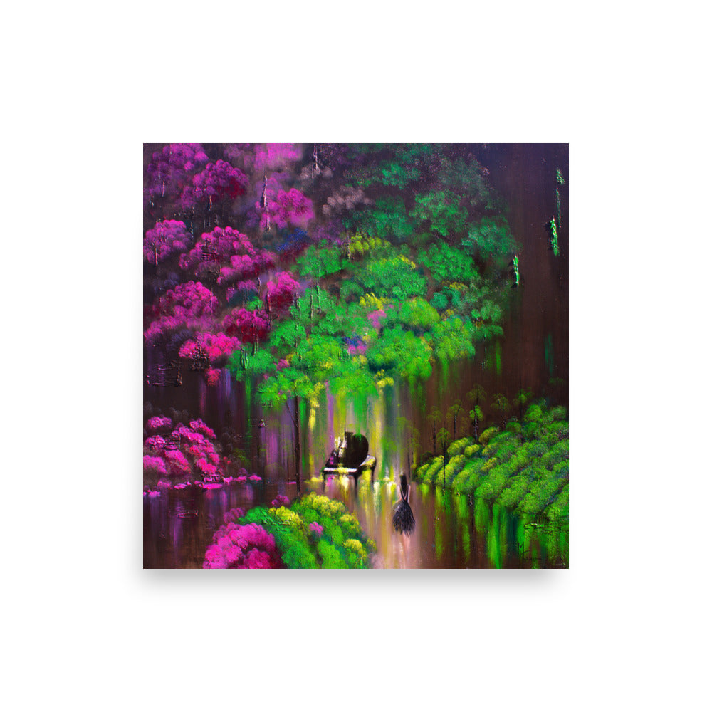 Rebus "The Garden,  Day 7" | Oil on Canvas