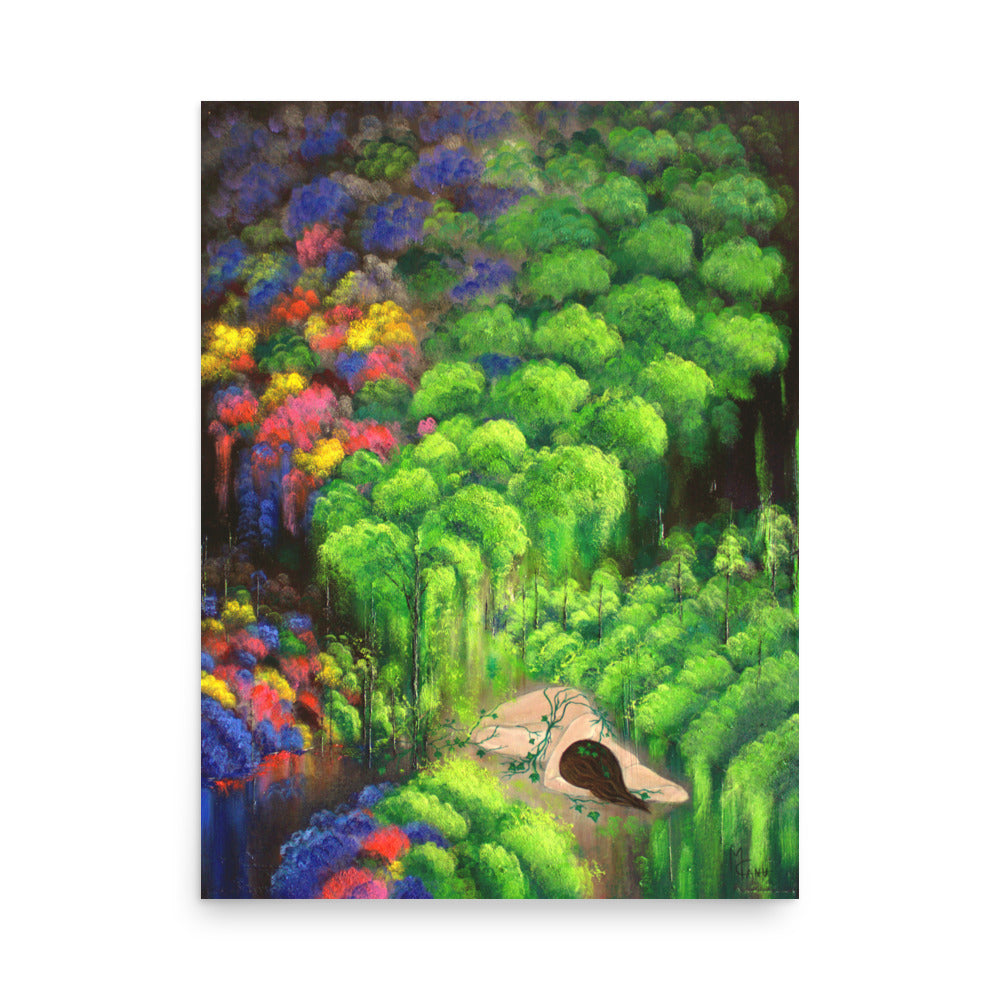 Rebus "The Garden, Day 29" | 30"x 40" | Oil on Canvas