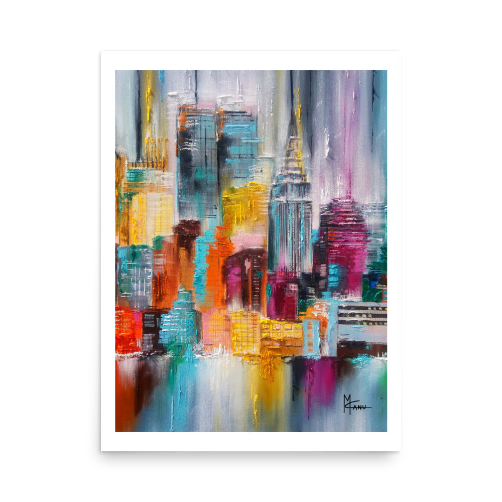 The New York I Will Not Forget | Mixed Media