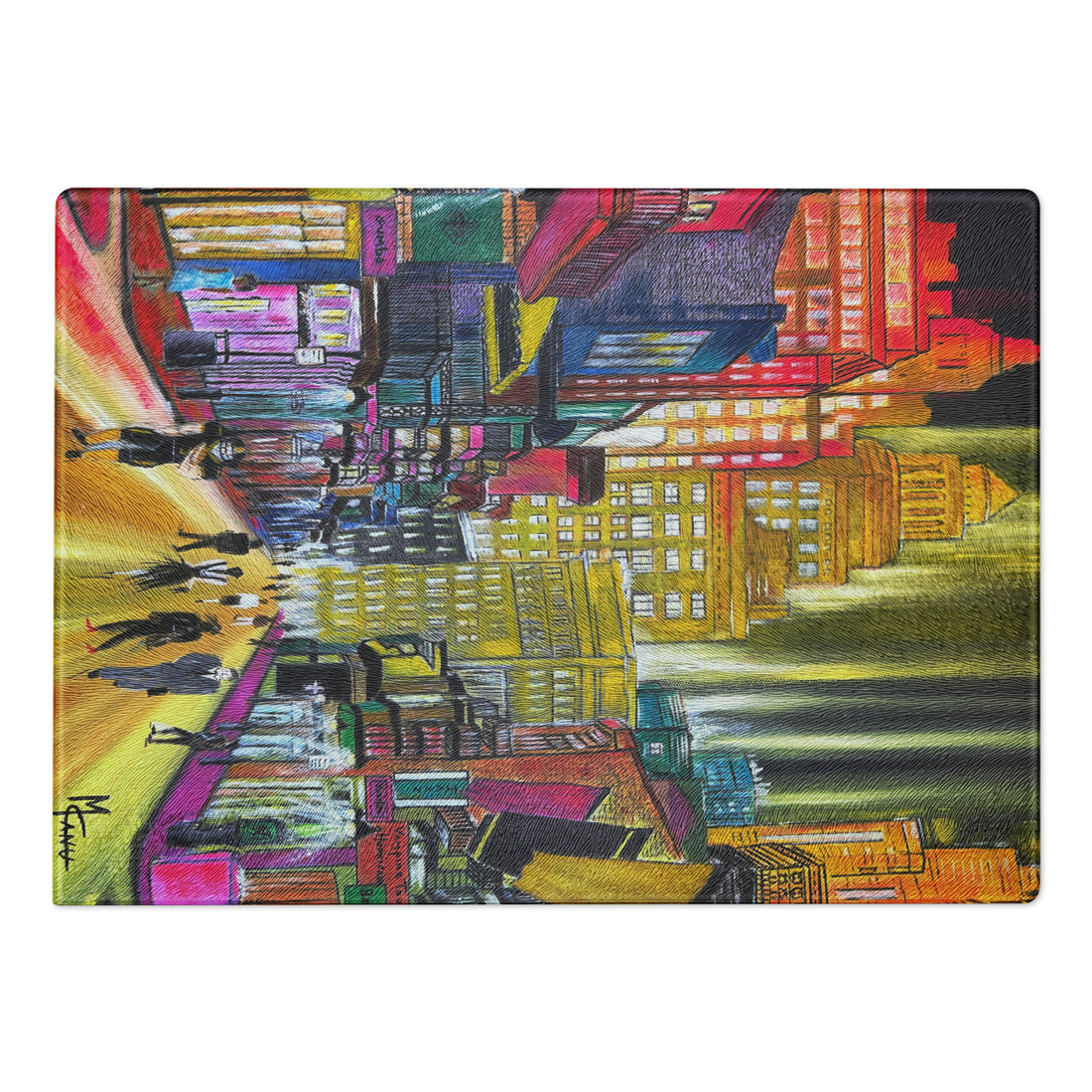 Destination New Orleans | Glass cutting board