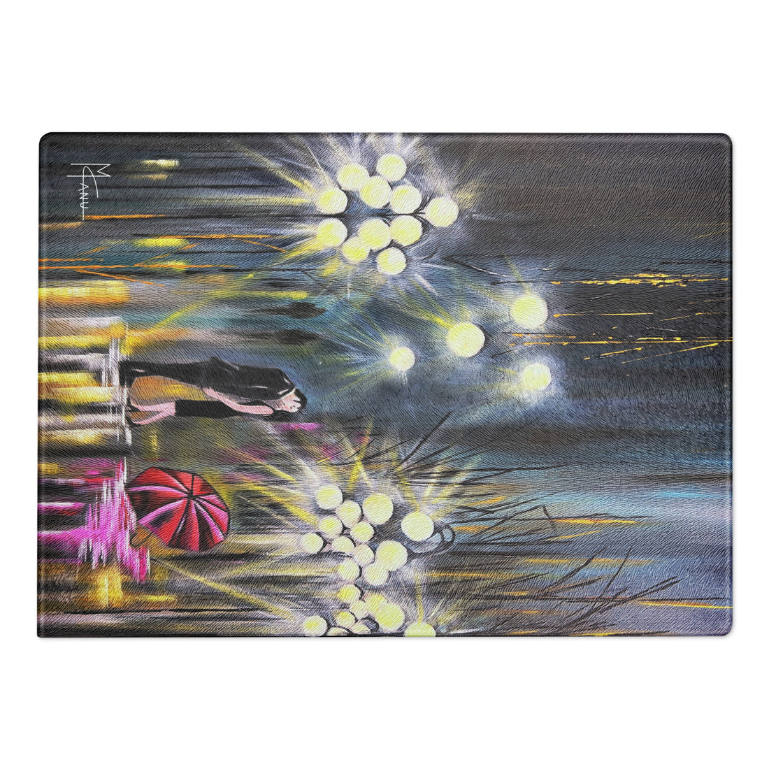 Kiss | Glass cutting board