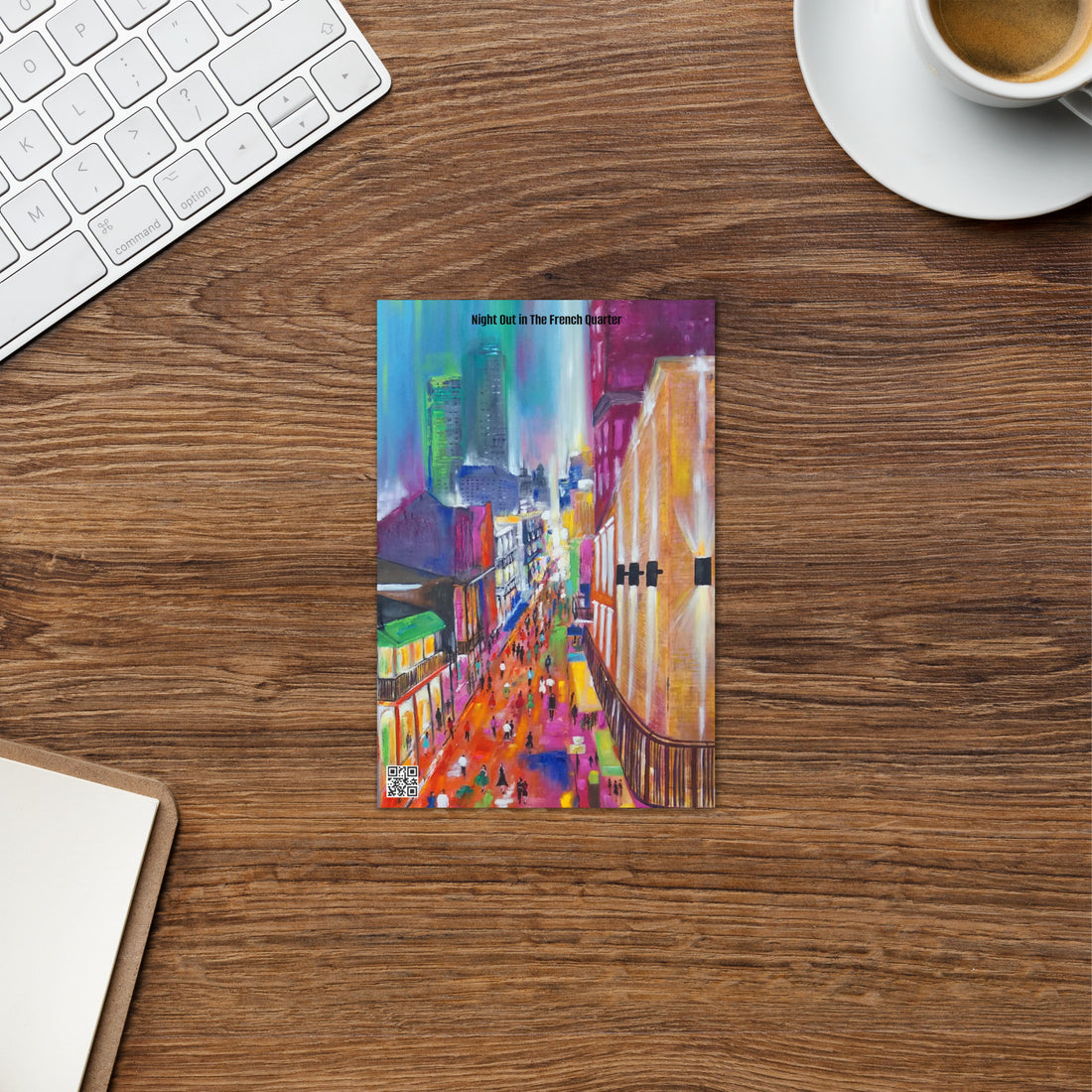 Night Out In The French Quarter | Greeting Card
