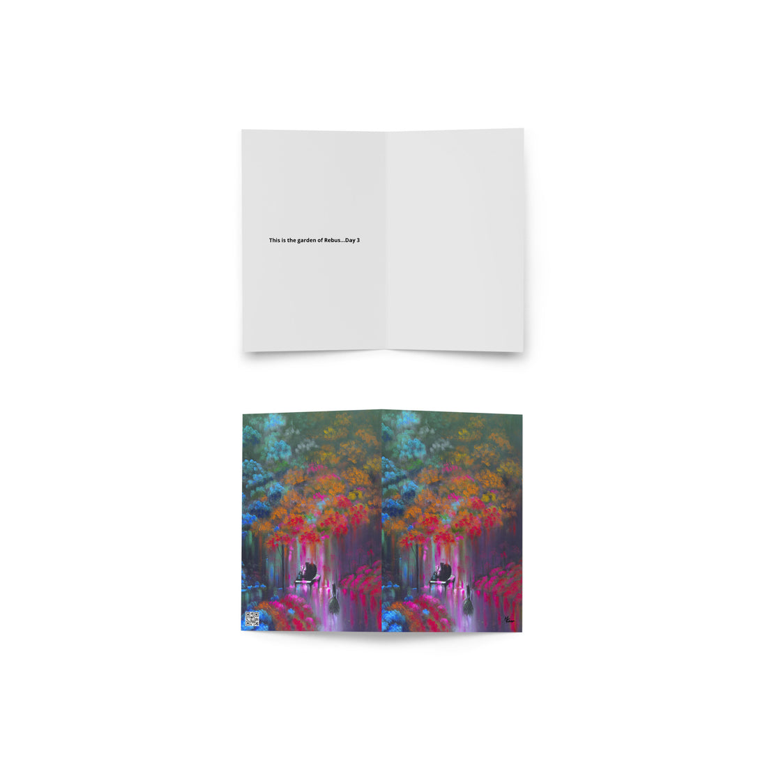 Rebus The Garden Day 3 | Greeting Card