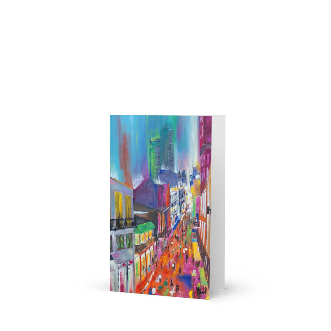 Night Out In The French Quarter | Greeting Card