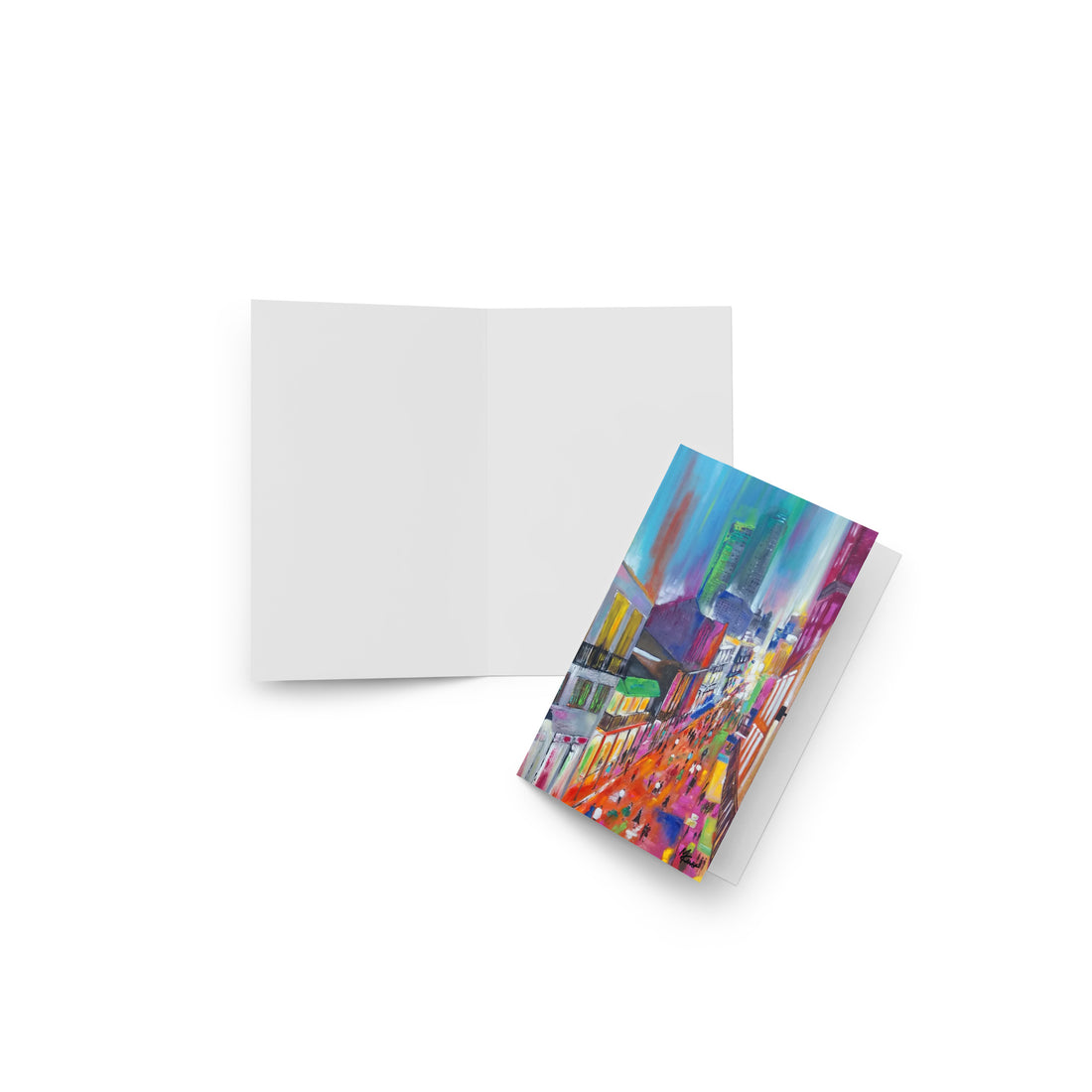 Night Out In The French Quarter | Greeting Card