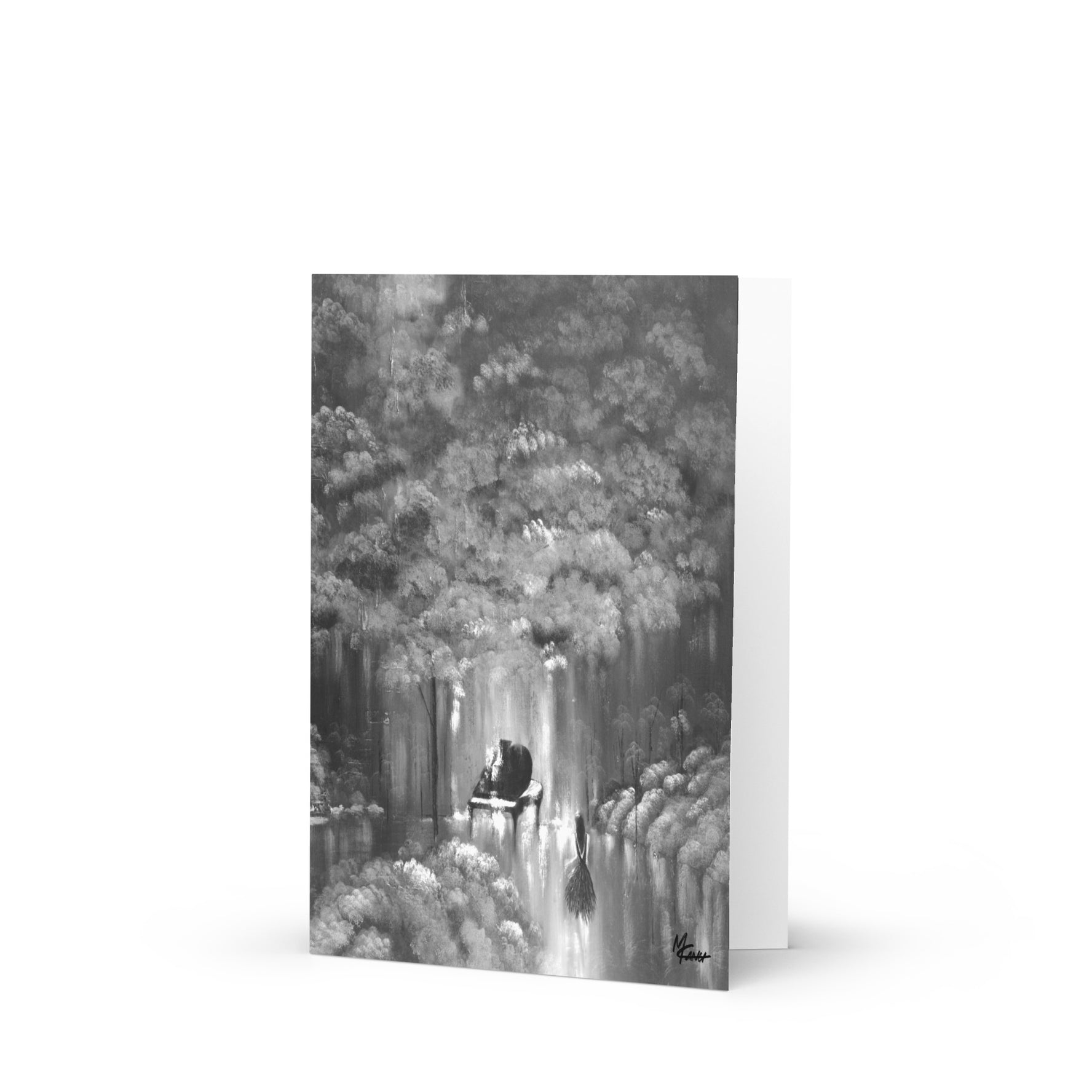 Rebus B&W | Greeting Card
