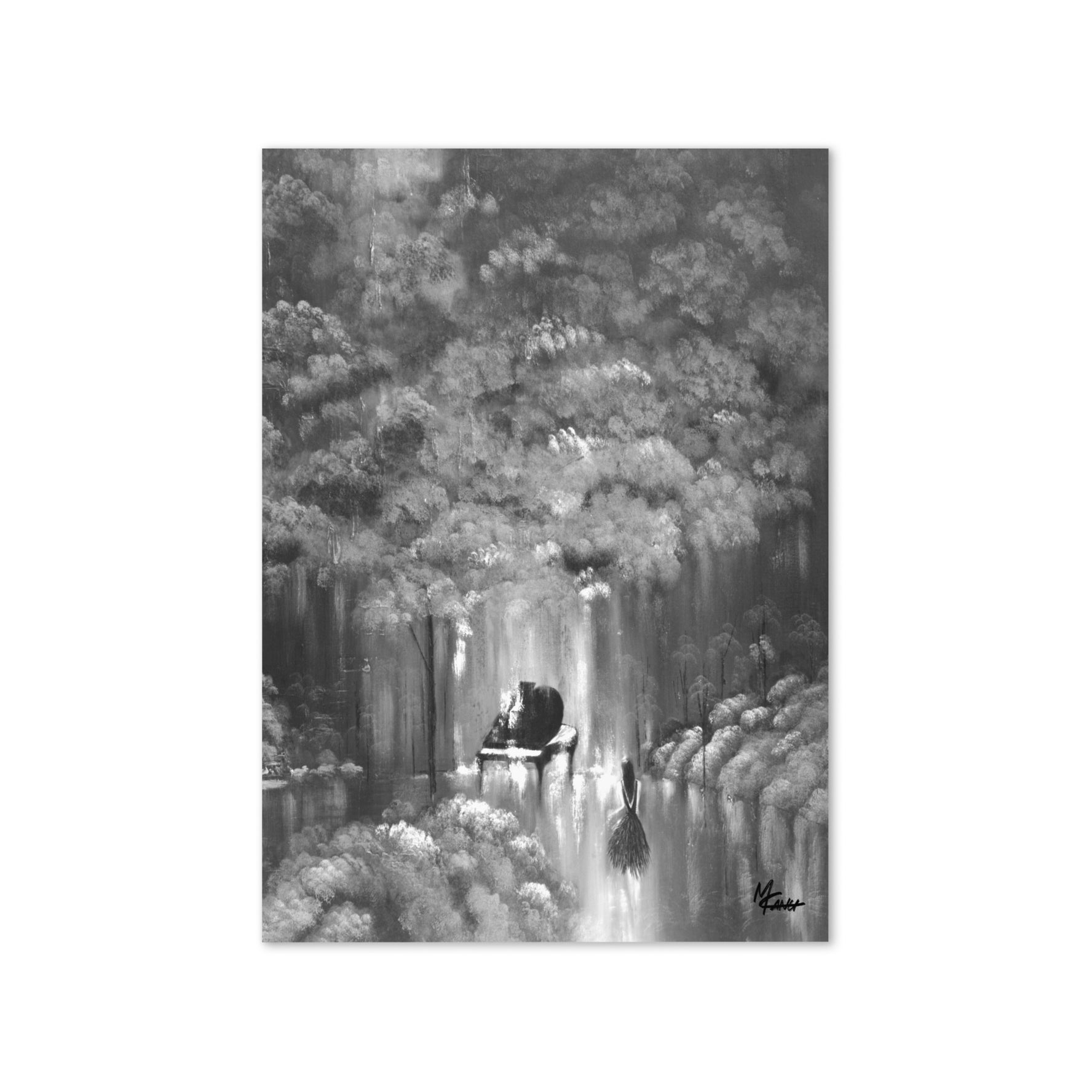Rebus B&W | Greeting Card
