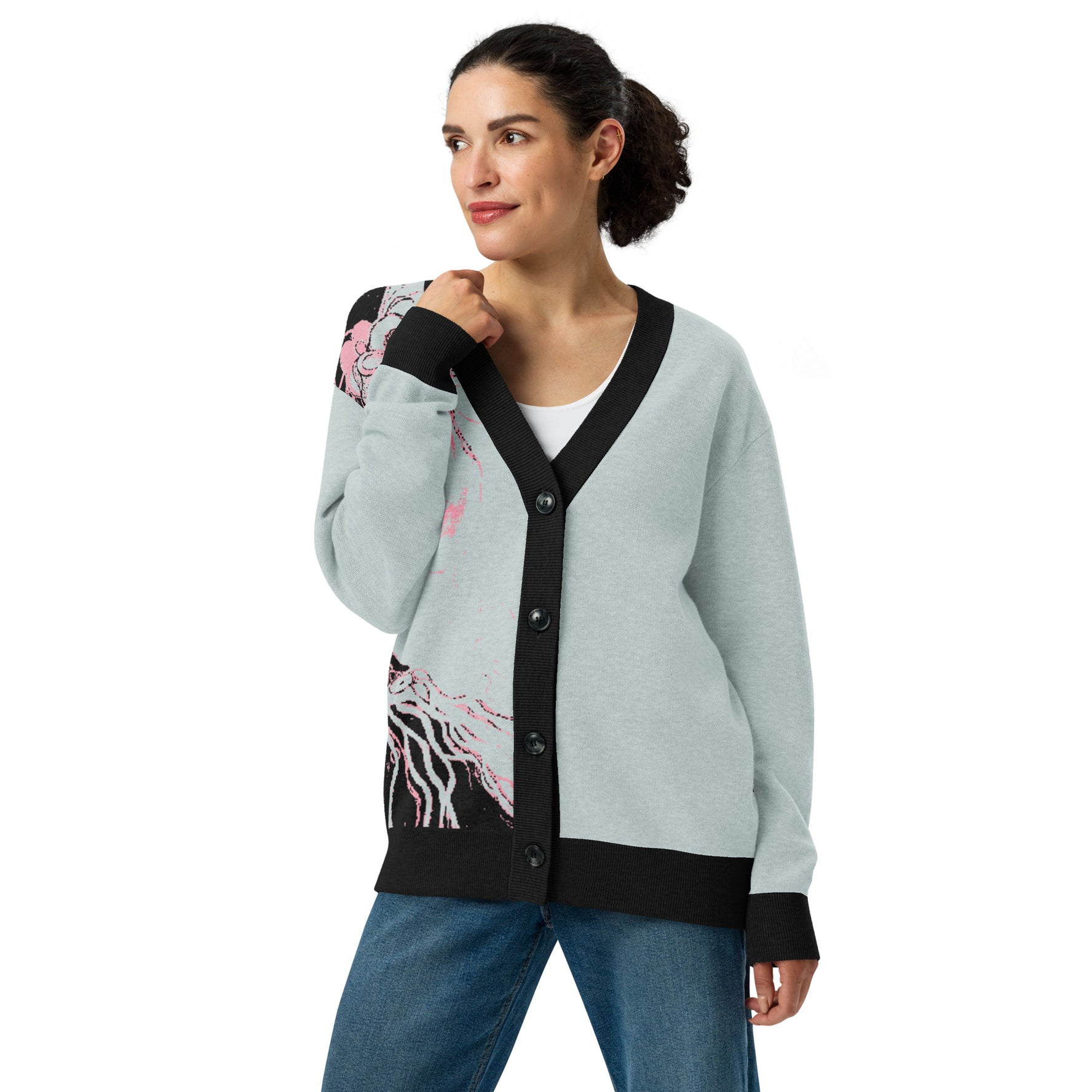 Dreamer Jacquard Knit cardigan