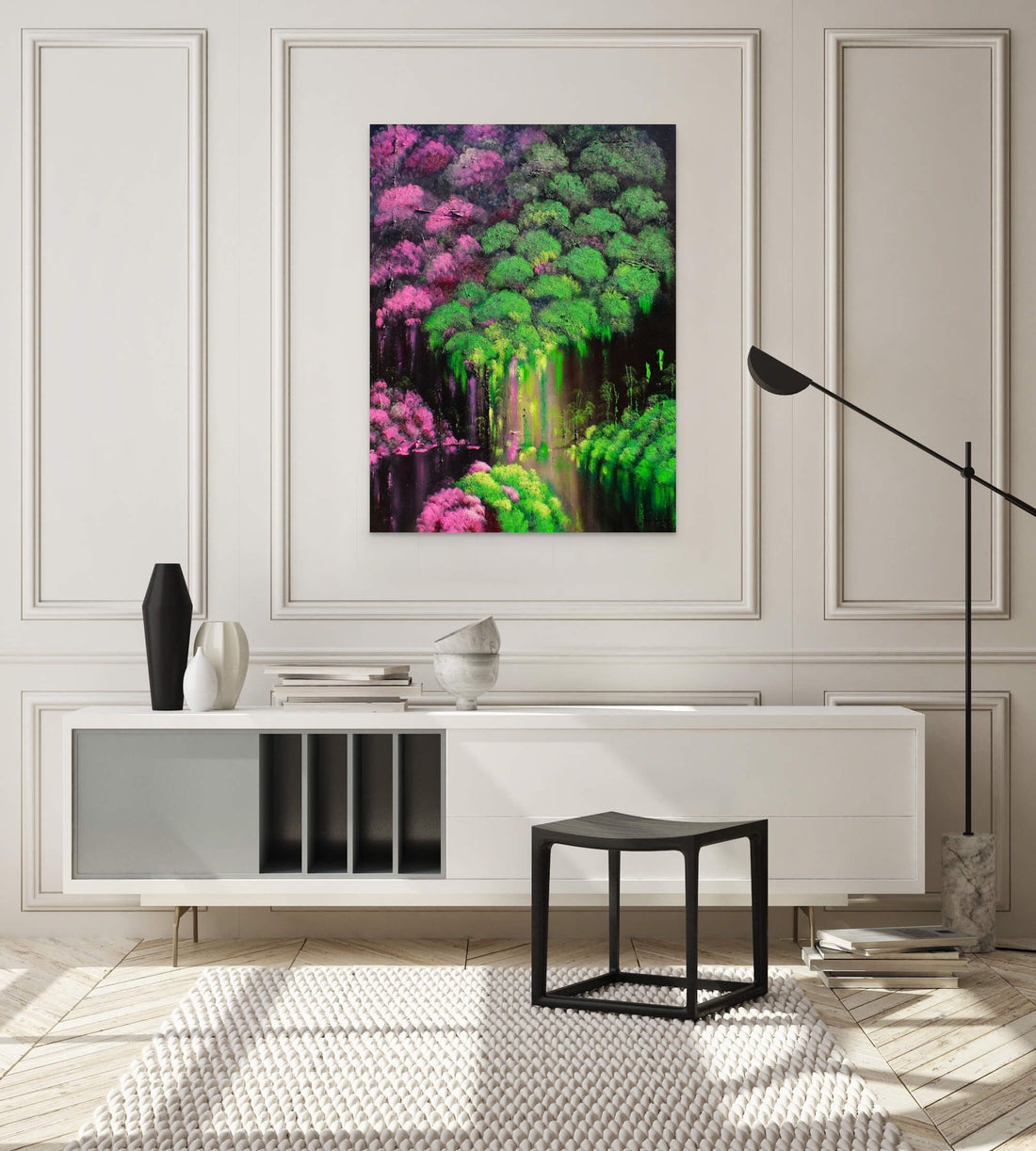 Rebus "The Garden, Day 5...Nighttime" | Giclée