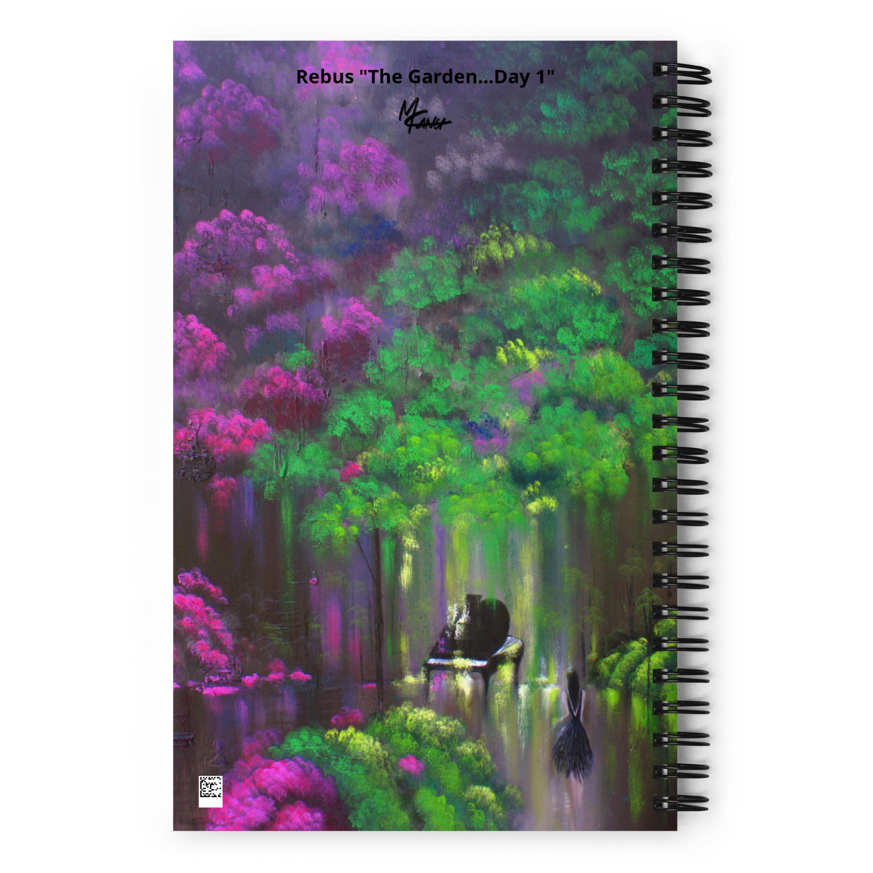 Rebus The Garden Day 1 Spiral Notebook