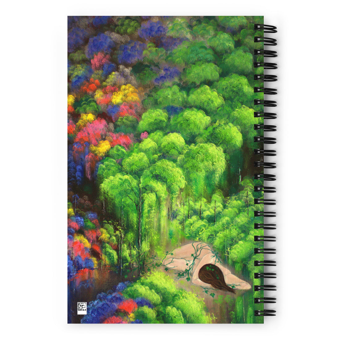 Rebus The Garden, Day 29 Spiral Notebook