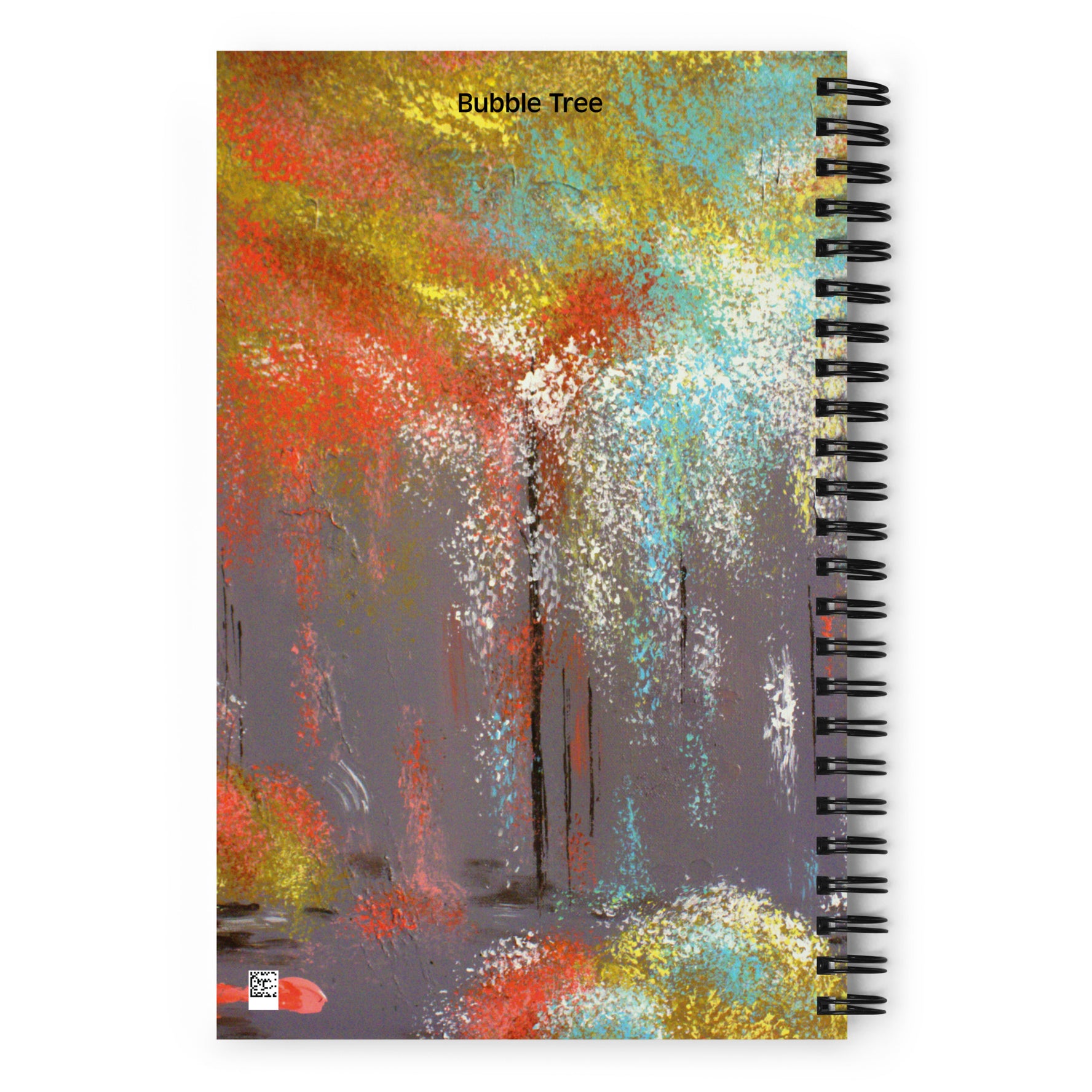 Spring Bubble Tree Spiral Notebook