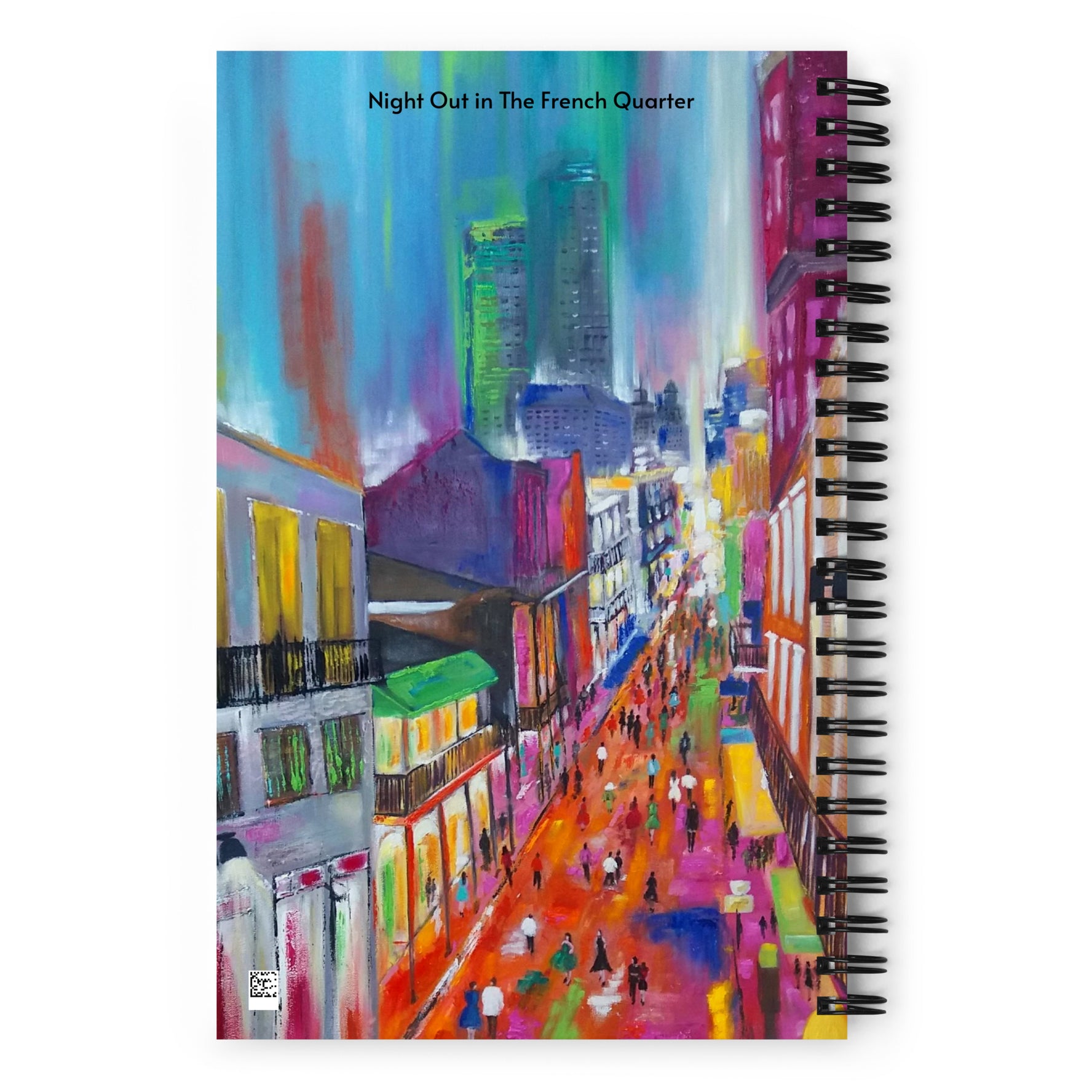 Night Out In The French Quarter Spiral Notebook