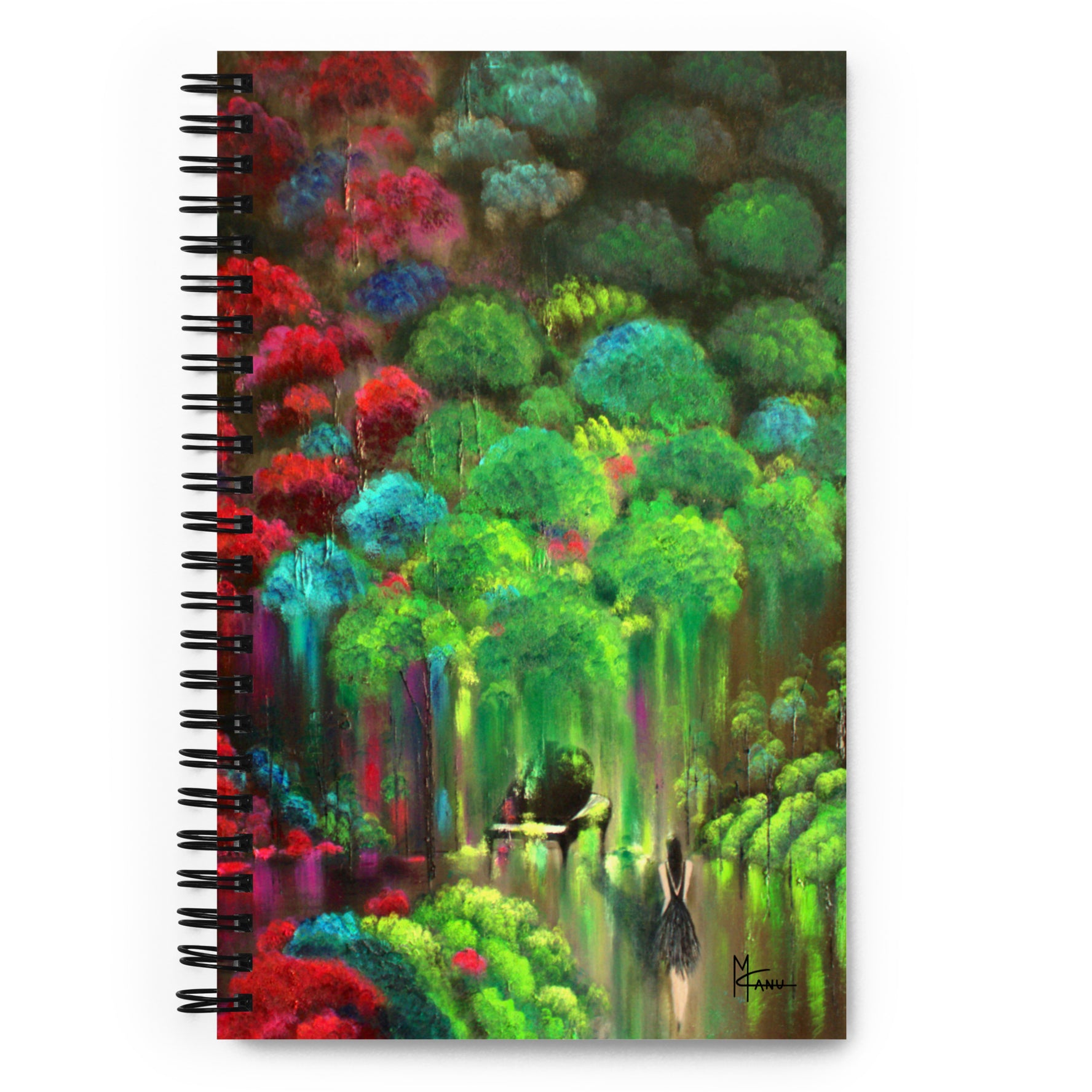 Rebus The Garden, Day 6 Spiral Notebook