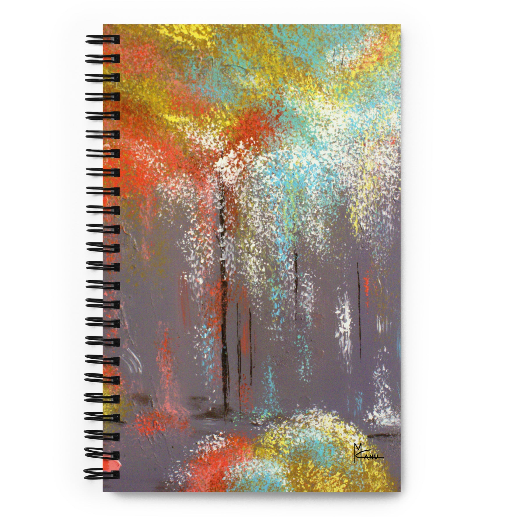 Spring Bubble Tree Spiral Notebook