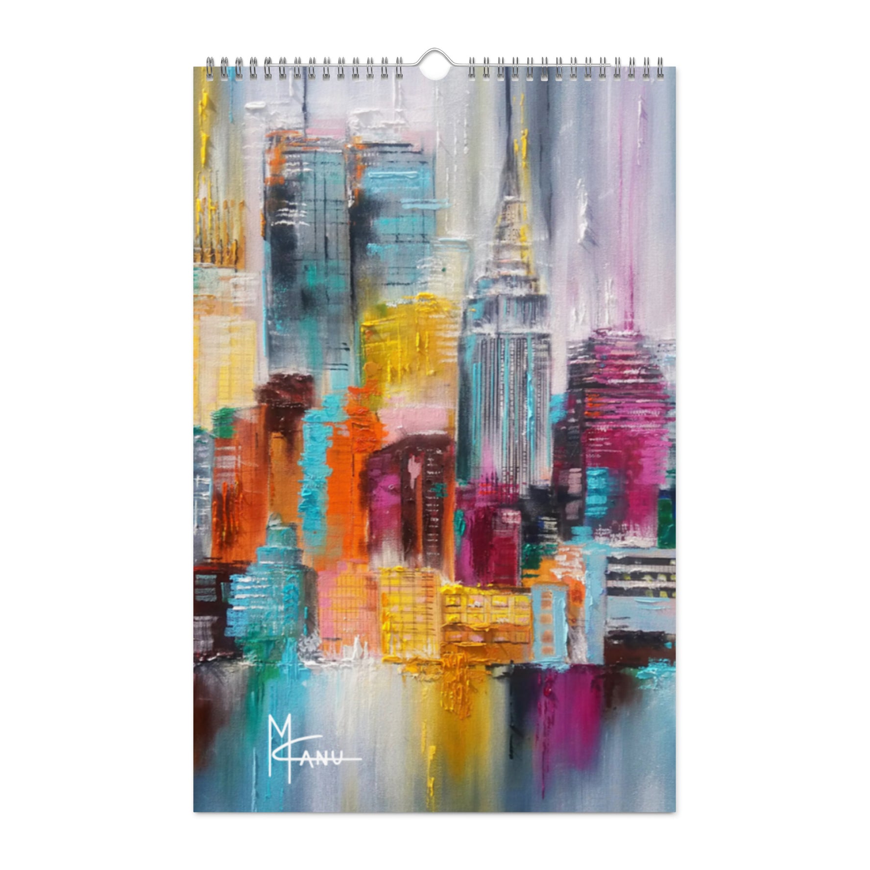 Skylines Series 2024 Wall Calendar